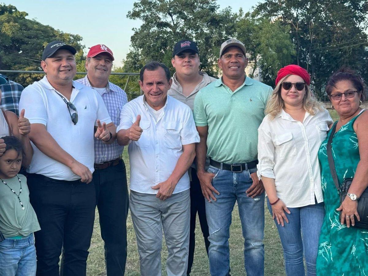 Condepor inspeccionó tres canchas de fútbol en la zona norte de Honduras con el objetivo de modernizarlas