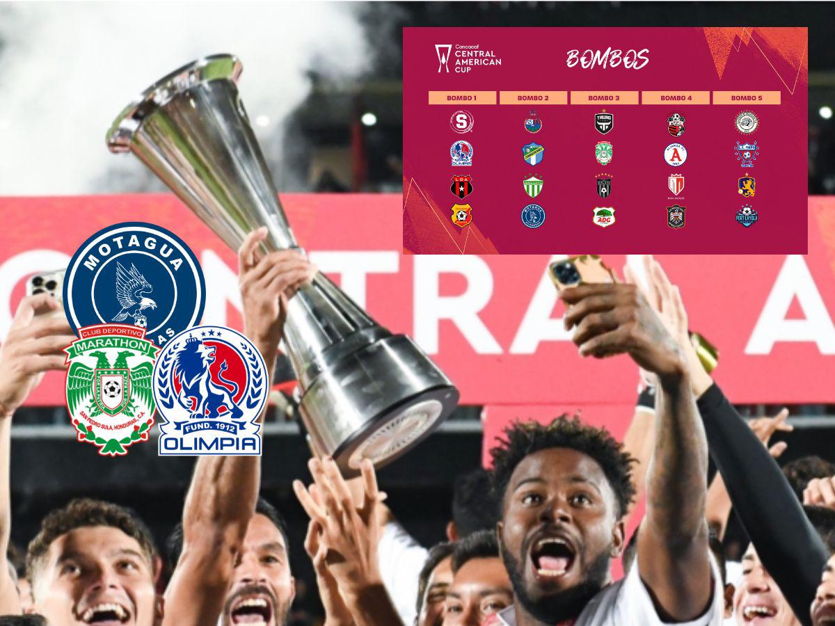 ¿Olimpia-Motagua en fase de grupos? Concacaf confirma fecha, hora y bombos del sorteo de la Copa Centroamericana