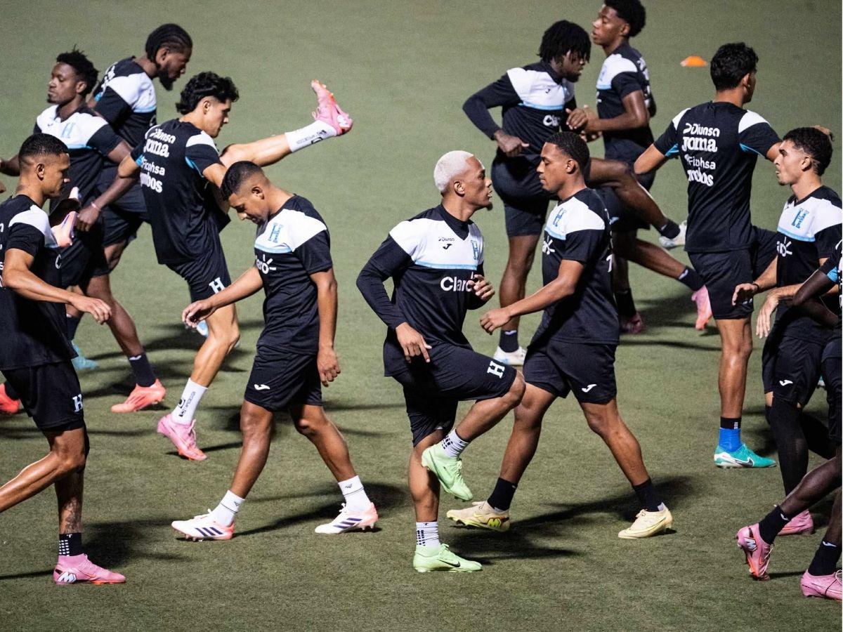 Otro futbolista caído en la Selección de Honduras: defensor central se lesiona y no entrena a horas del duelo ante Nicaragua