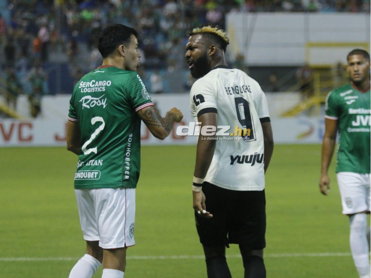 Portero de Marathón encendió alarmas, jugador de Olimpia en camilla, bronca de Benguché y el “regaño” a Troglio en el Morazán