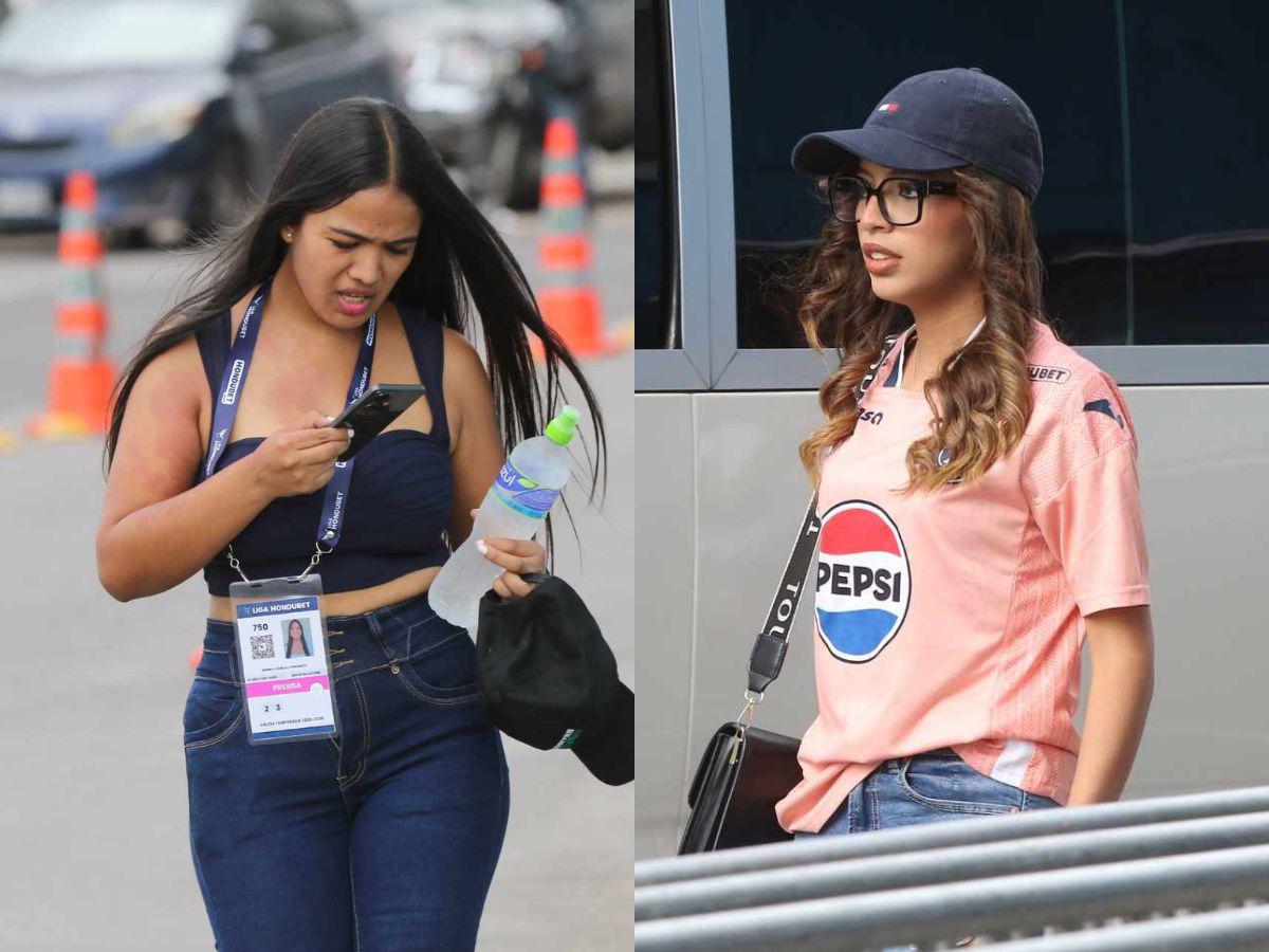 ¿Quién era la chica de verde? Derroche de bellezas en la previa del Olimpia-Motagua, ¡Bengtson fue sorprendido!