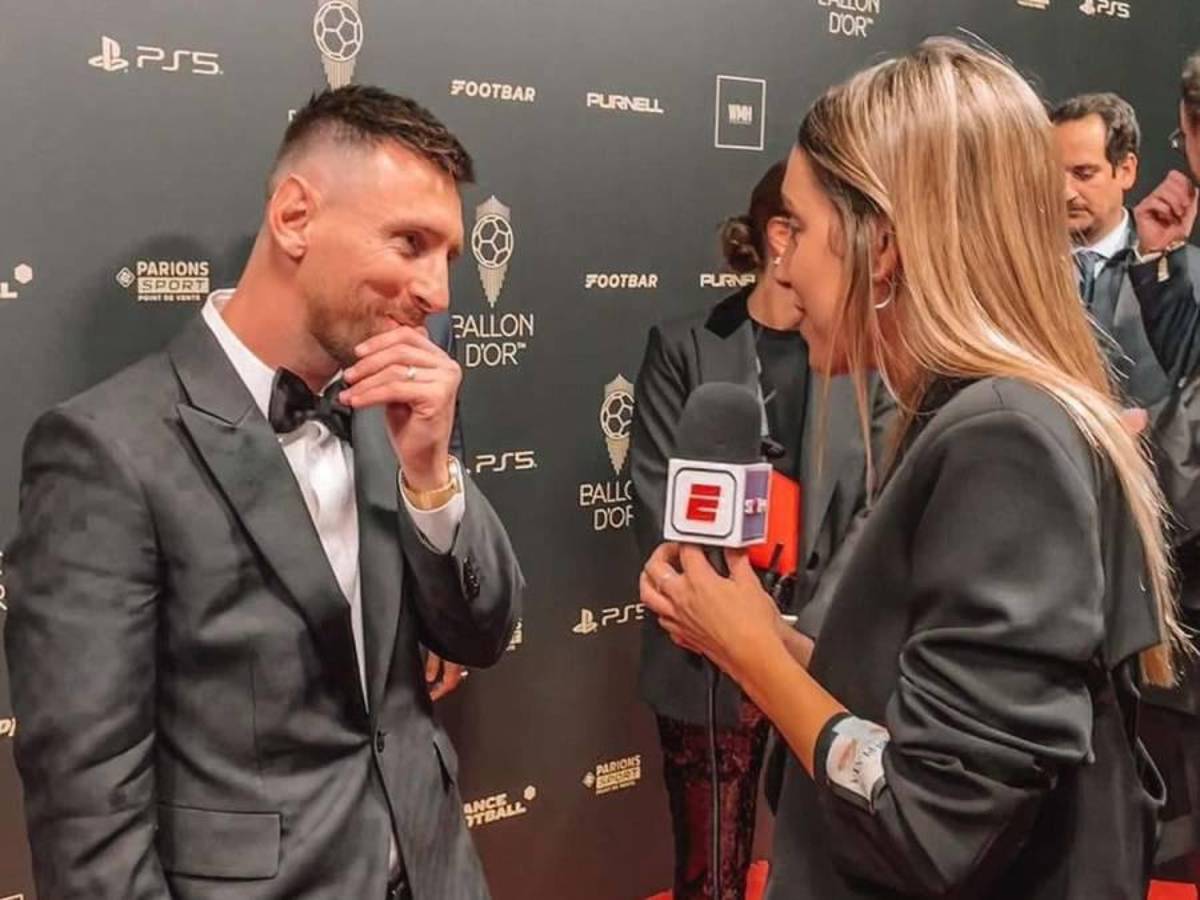 La rotunda postura de Antonela Roccuzzo a lo que pasó con Messi y la periodista Sofi Martínez en el Balón de Oro