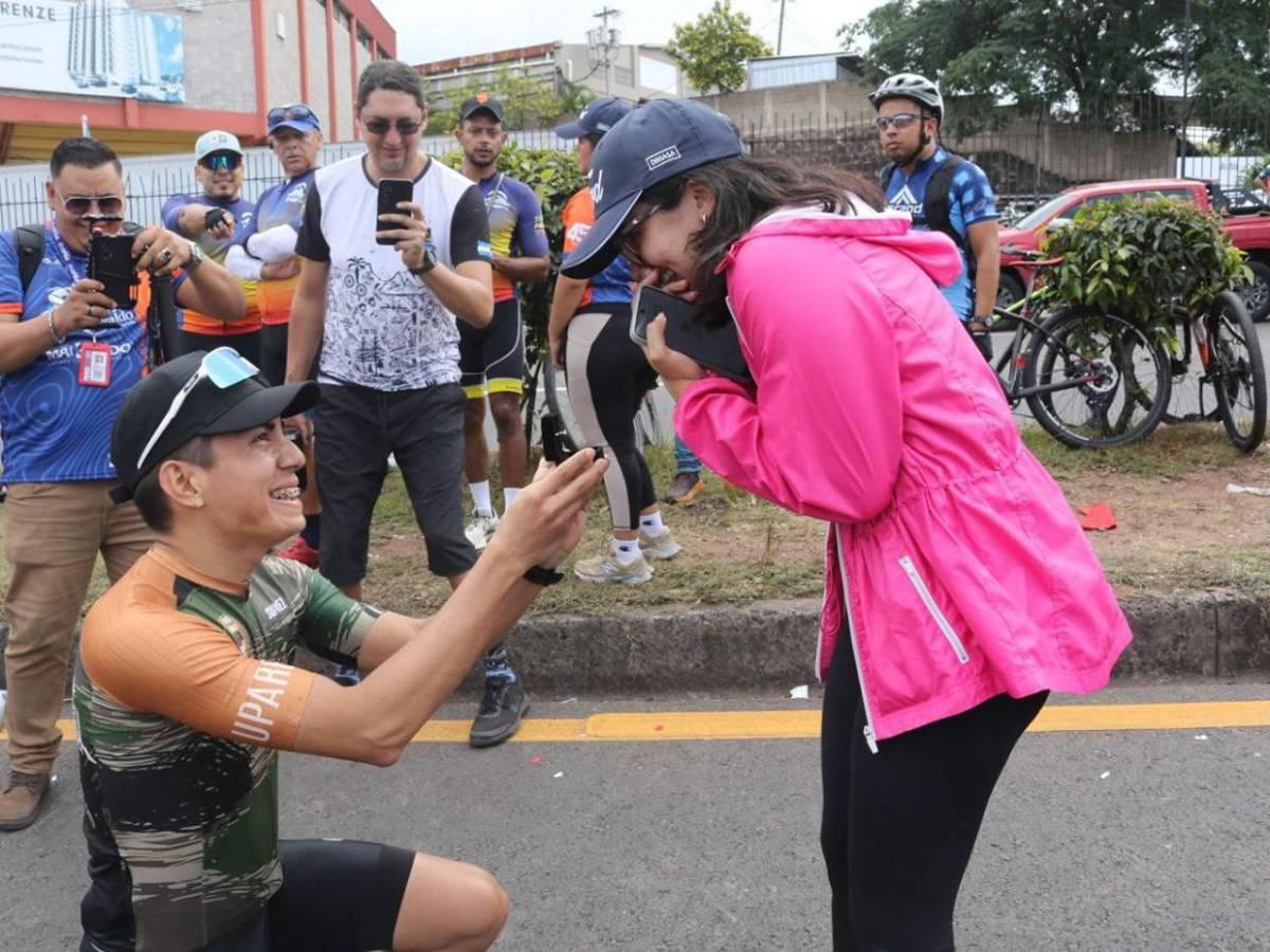 Vuela Ciclística El Heraldo 2025: nuevo ganador, bicampeona y hasta propuesta de matrimonio; así se vivió en Tegucigalpa