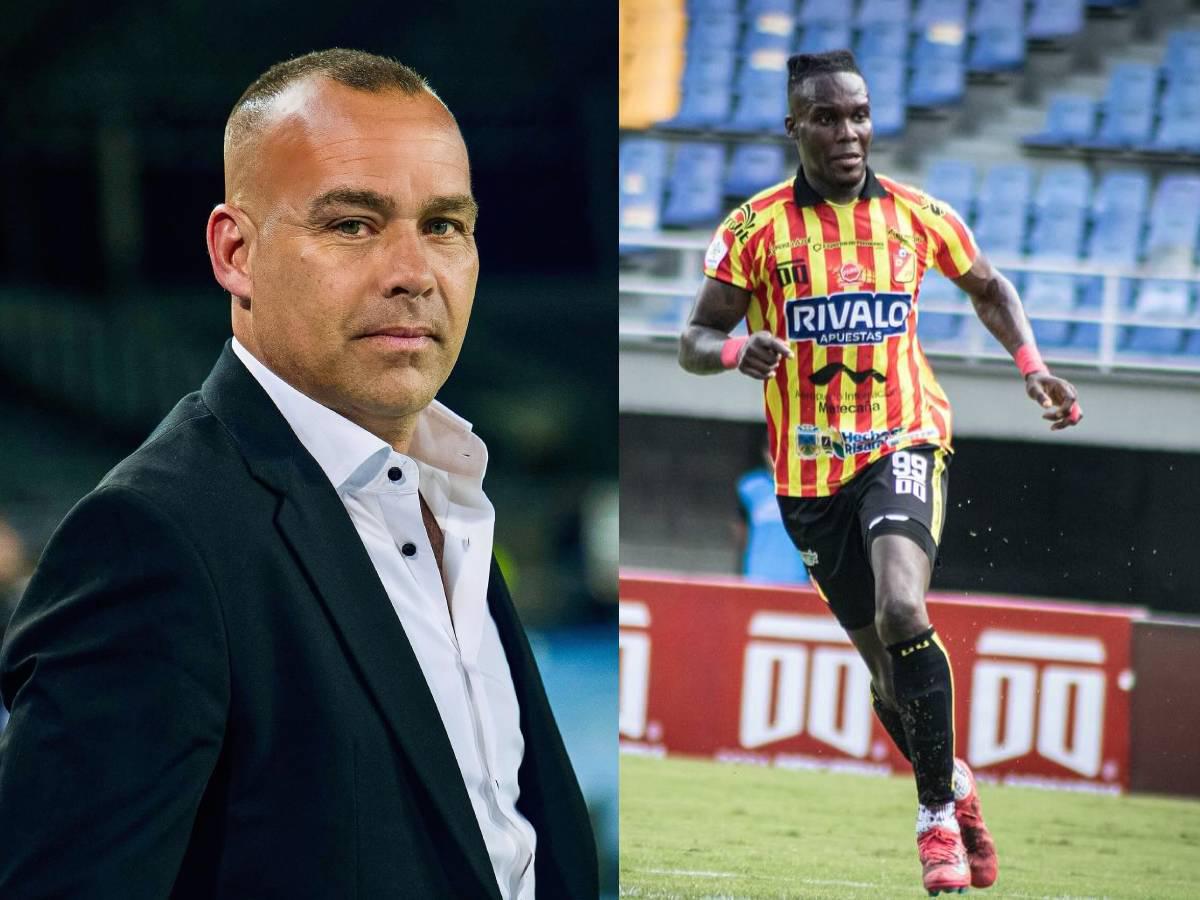 La verdadera historia de Rubilio Castillo: marginado totalmente y la fría relación que tiene con el DT del Deportivo Pereira ¿Se irá?