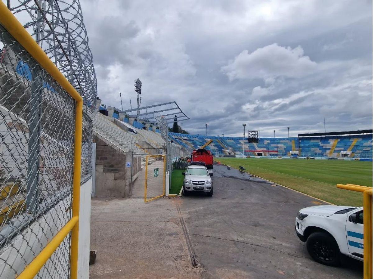 ¡El techo del Estadio Nacional agarra forma! Condepor instala el primer cuadrante en las gradas de sol centro