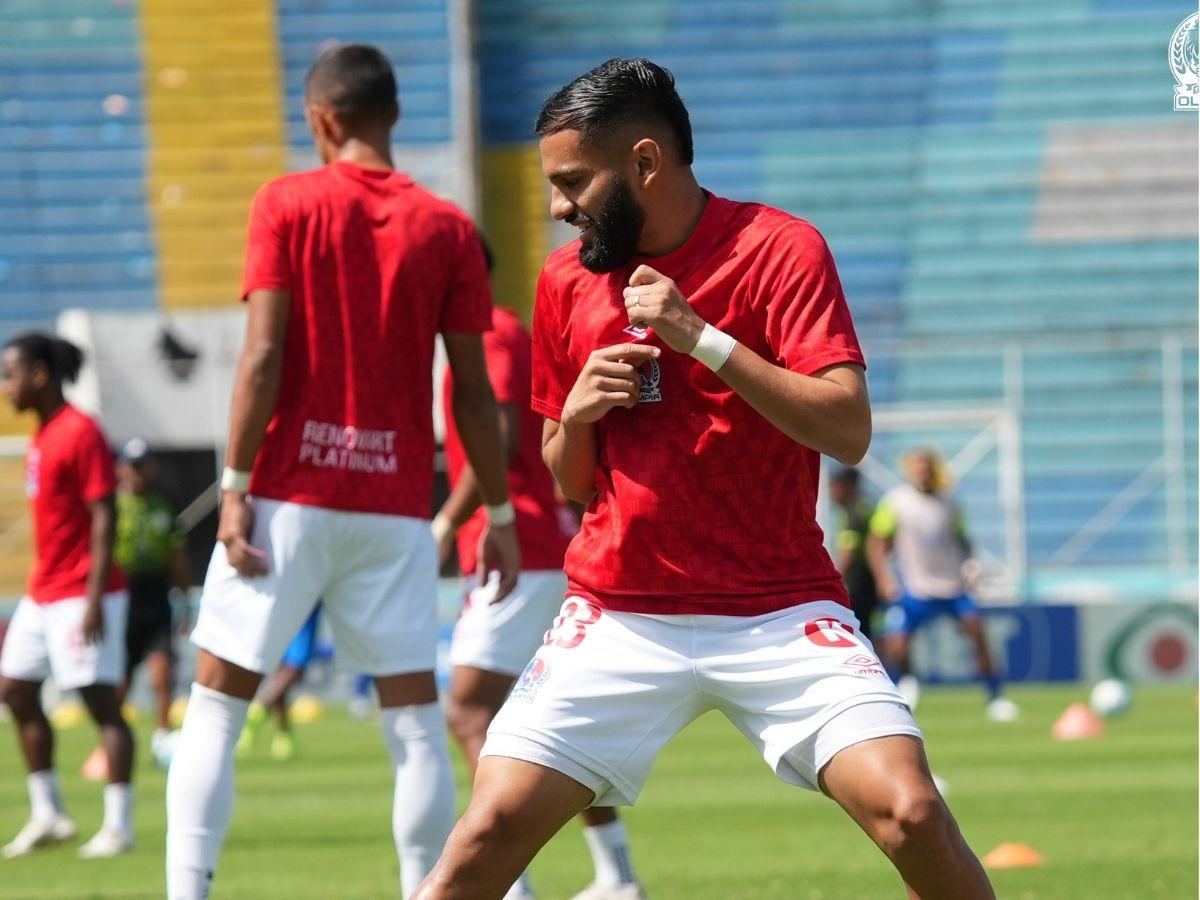 ¡Volvió Edwin Rodríguez! Olimpia y el eléctrico 11 titular que se perfila para golpear al Cartaginés por Concacaf