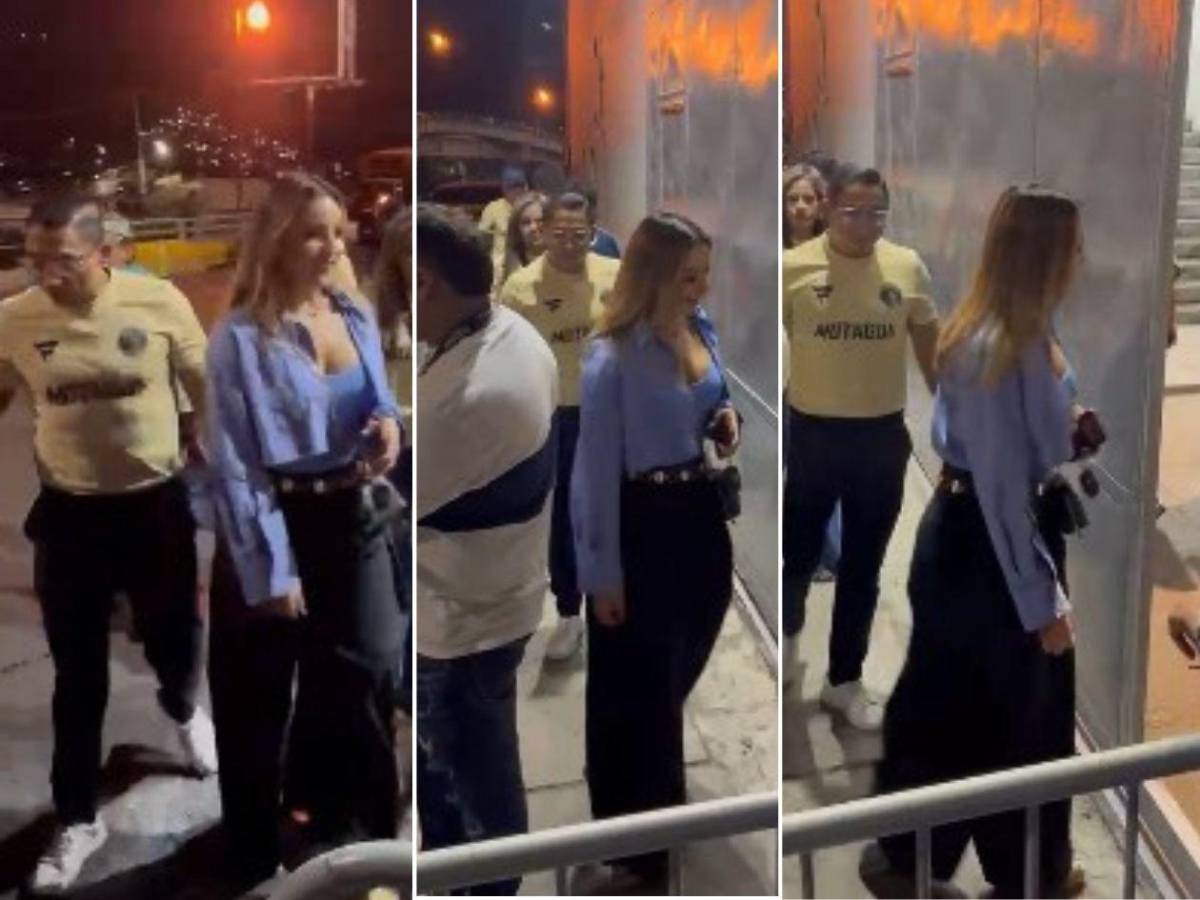 Motagua festeja con remontada, bellas chicas y así llegó Emilio  con Virgnia
