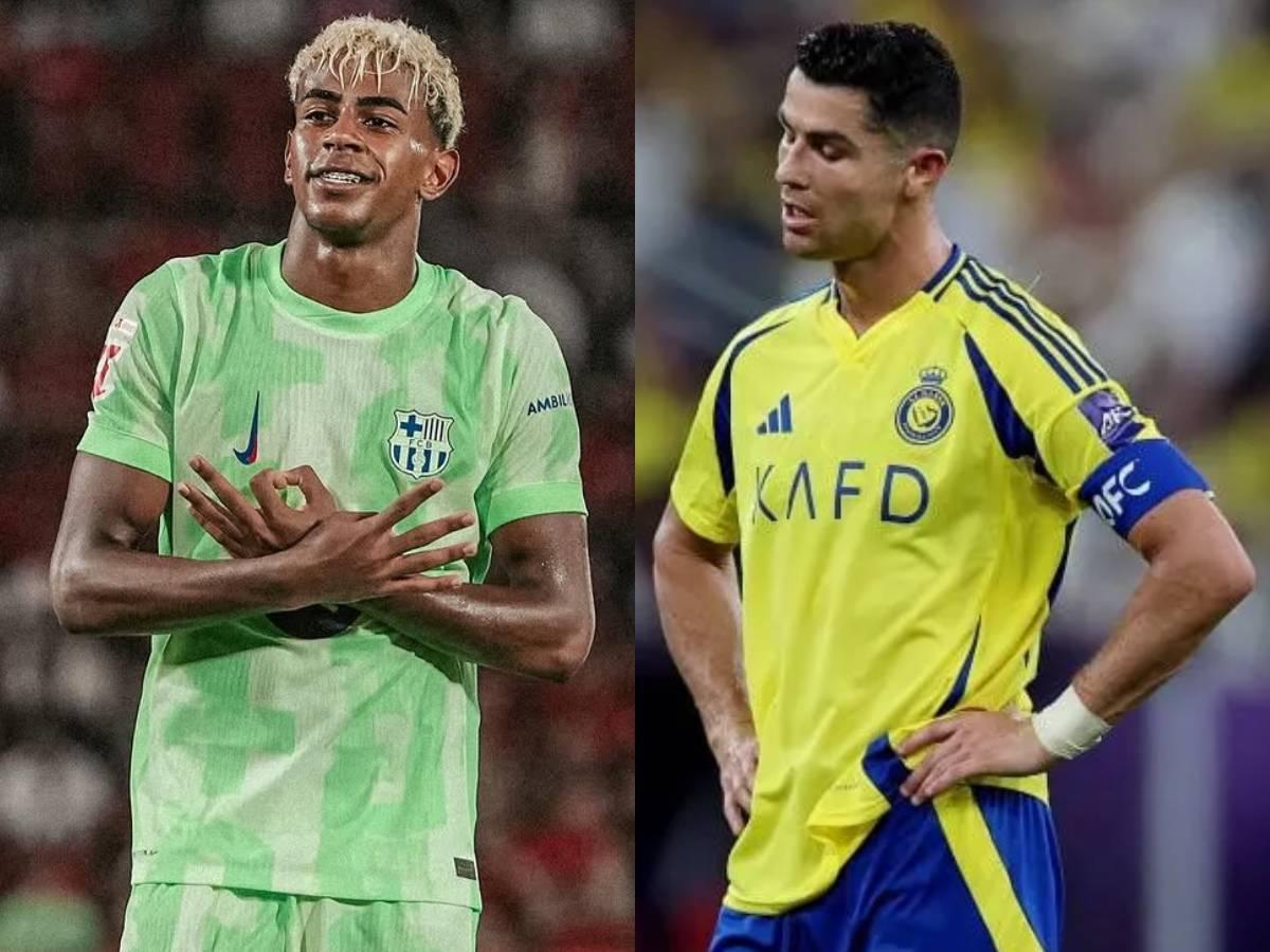 Mientras Lamine Yamal cuesta 200 millones de euros, este es el valor de mercado de Cristiano Ronaldo según Transfermarkt