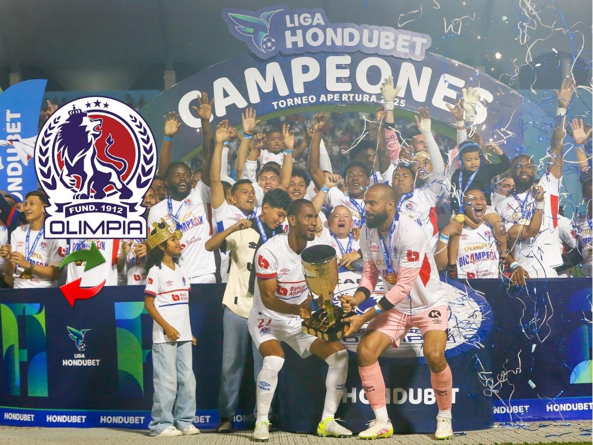 Olimpia oficializa la primera baja tras conquistar su corona 40 en la Liga Nacional de Honduras