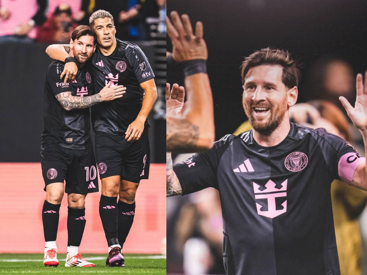 Messi vivió a lo grande su debut en 2025 durante el juego Inter Miami vs América y lo acompañó la polémica