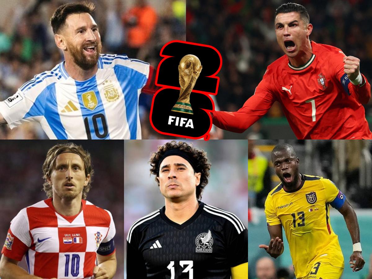 Mundial 2026: Cristiano Ronaldo será el más 'curtido'; los 20 futbolistas más veteranos que jugarán la Copa del Mundo