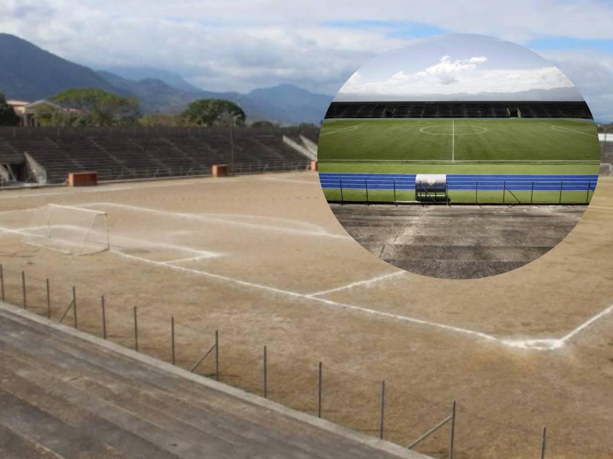 Fue un auténtico potrero, es el tercer estadio con mayor capacidad en Honduras y tendrá su anhelado debut en la primera división