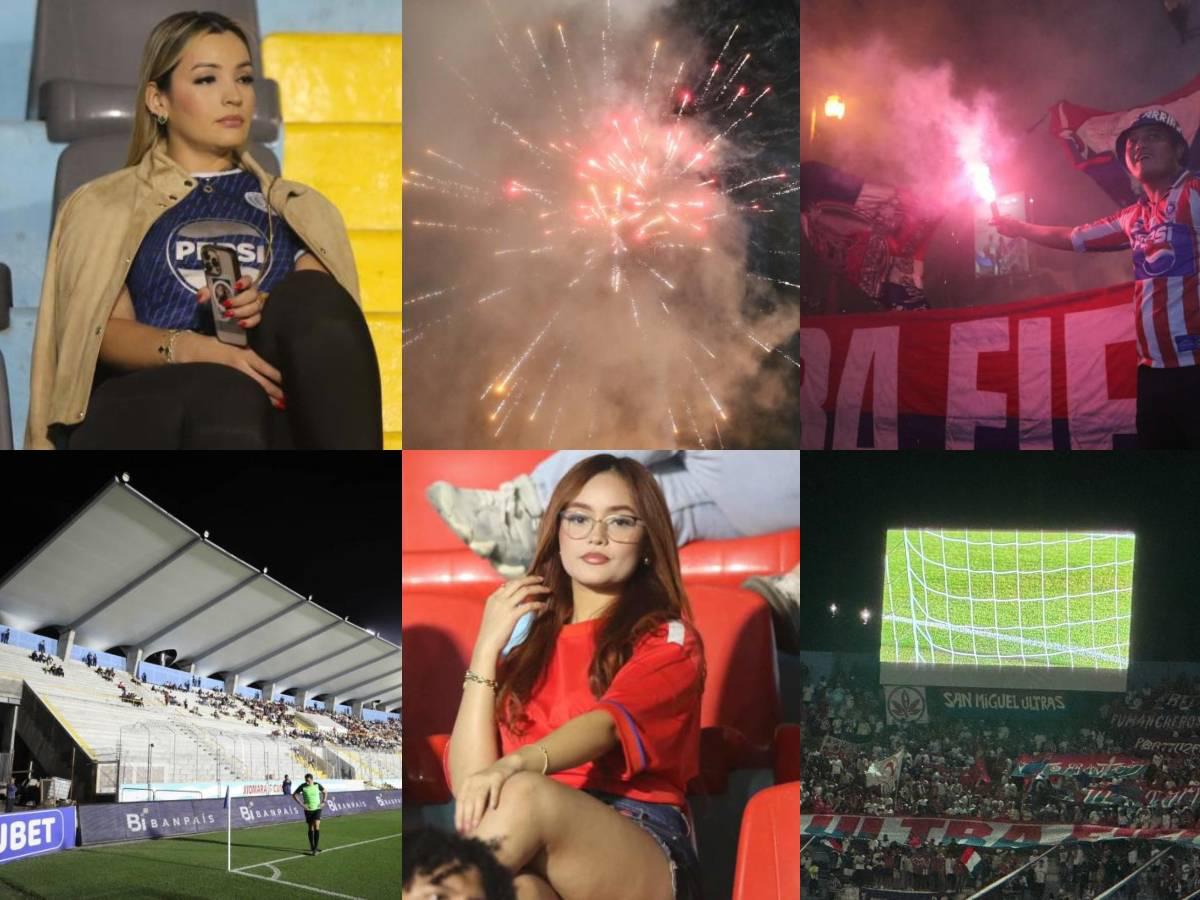 La fiesta que armó la Ultra Fiel, hermosas chicas, el estreno de la pantalla LED y ¿por qué se retrasó el Olimpia vs Motagua?