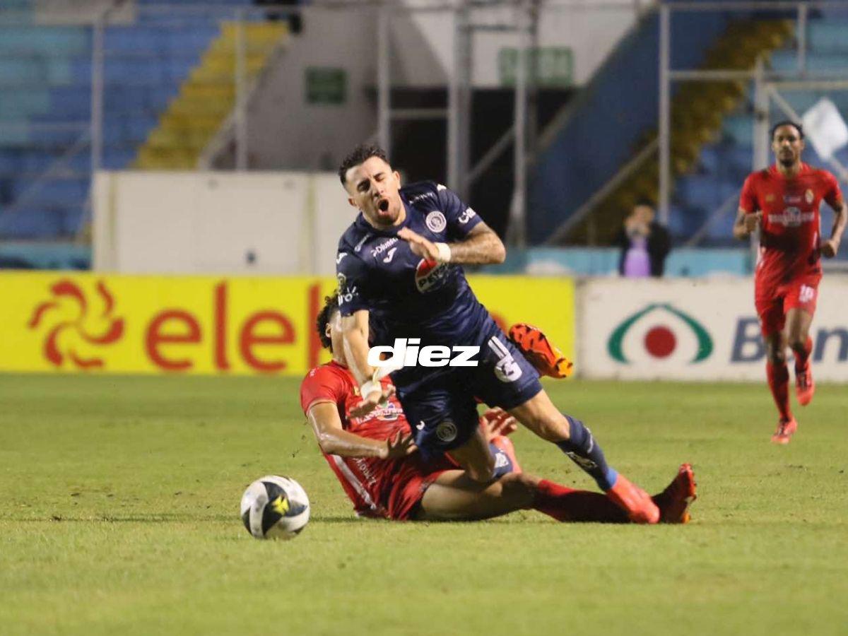 No se vio en TV: Auzmendi encendió las alarmas, debutante en el Motagua y Yeison Mejía con revelador festejo