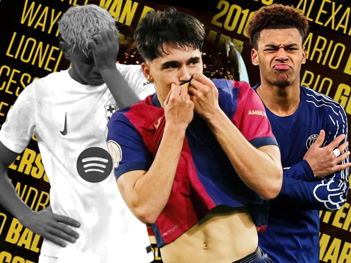 Lamine Yamal recibe duro golpe y Cubarsí aplasta al nuevo fichaje del Real Madrid: los favoritos para el Golden Boy 2025