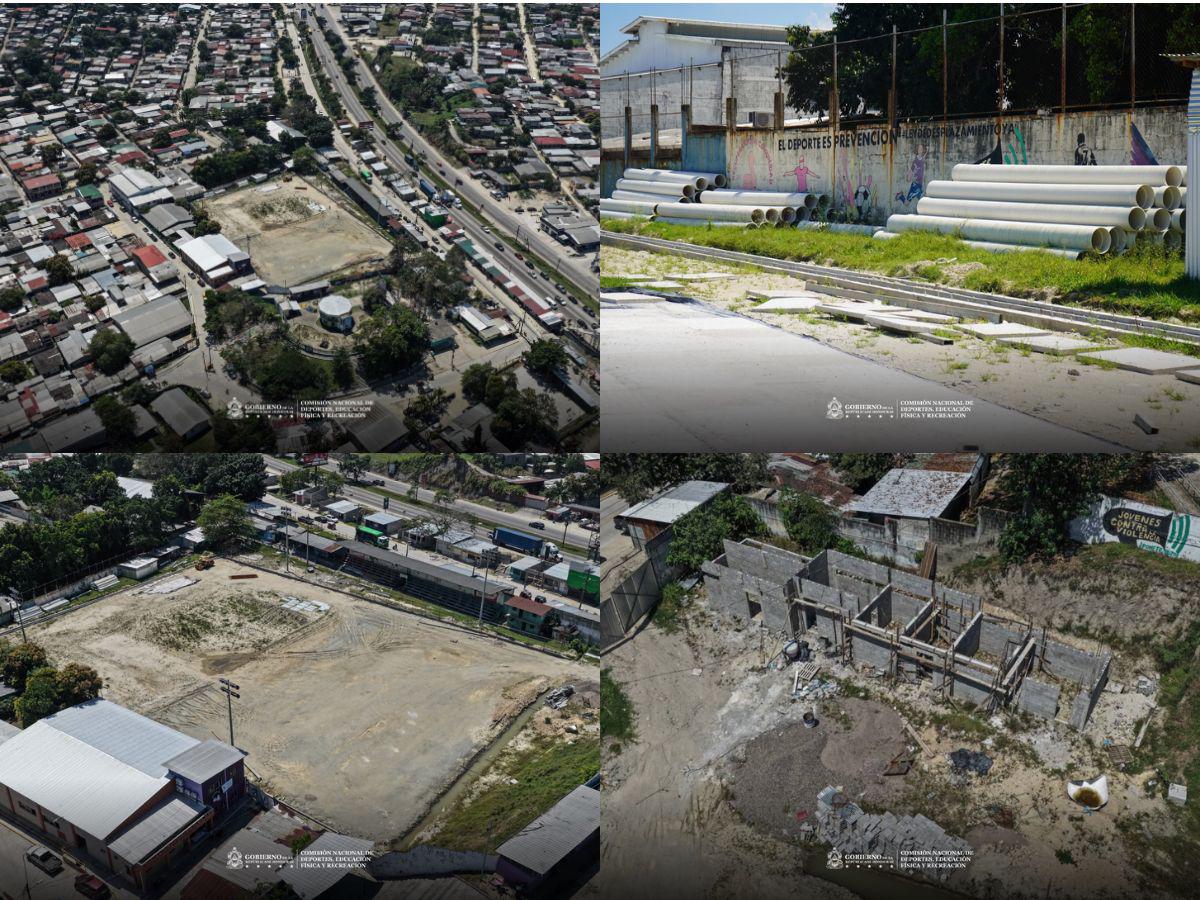 La López Arellano se frota la manos: Condepor revela imágenes de la remodelación de la cancha de fútbol