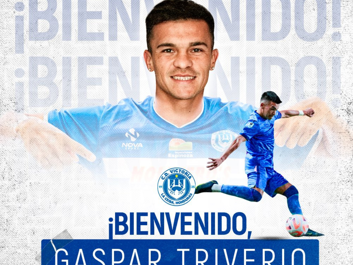 OFICIAL: Gaspar Triverio no se va de Honduras y ficha por el Victoria de La Ceiba