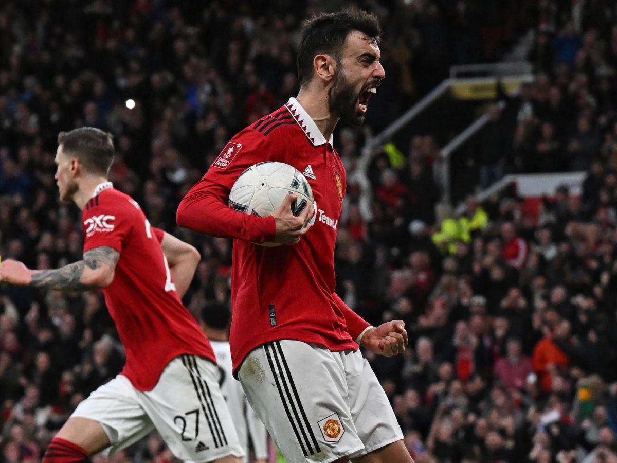 Manchester United logra remontada ante Fulham y pasa a semifinales de la FA Cup