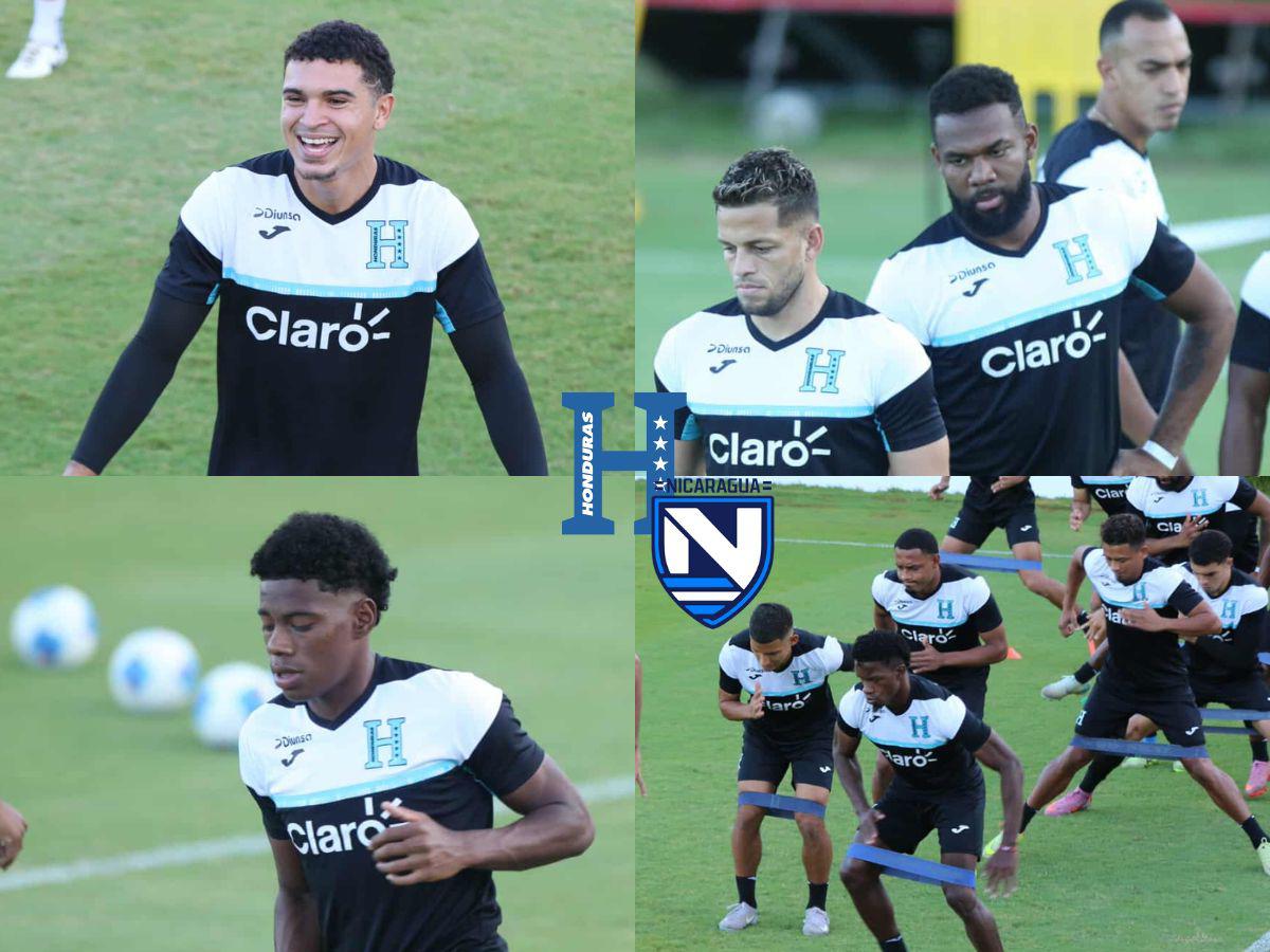 Alerta en la Selección de Honduras con baja en el primer entreno, rostros nuevos de La H y lo que pasó con Yío Puerto