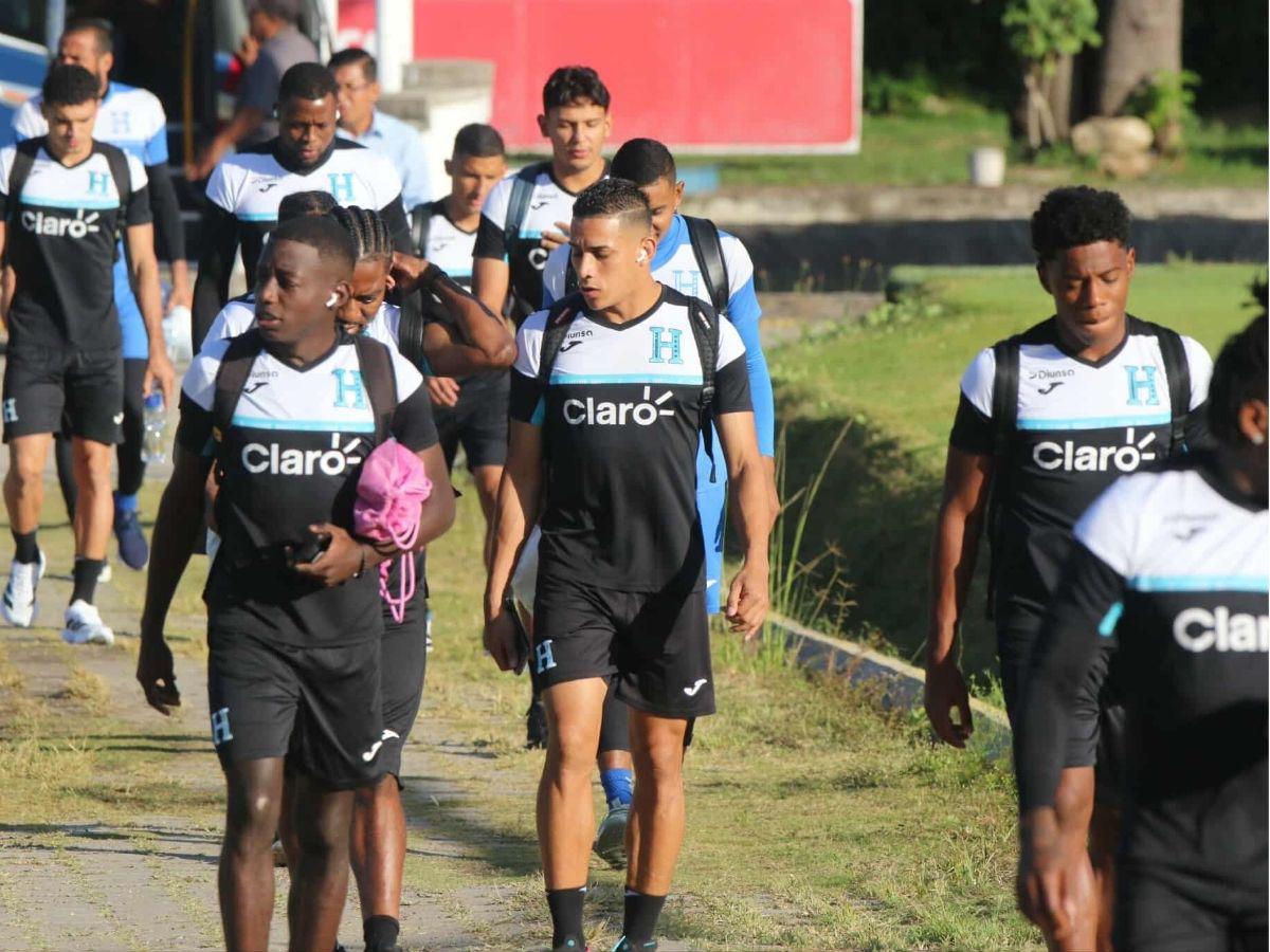 Alerta en la Selección de Honduras con baja en el primer entreno, rostros nuevos de La H y lo que pasó con Yío Puerto