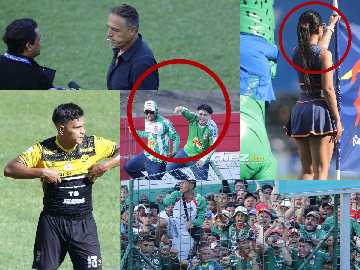 Afición del Marathón explota contra la “Tota” Medina, el debutante en Real España y la chica que cautivó en el Yankel