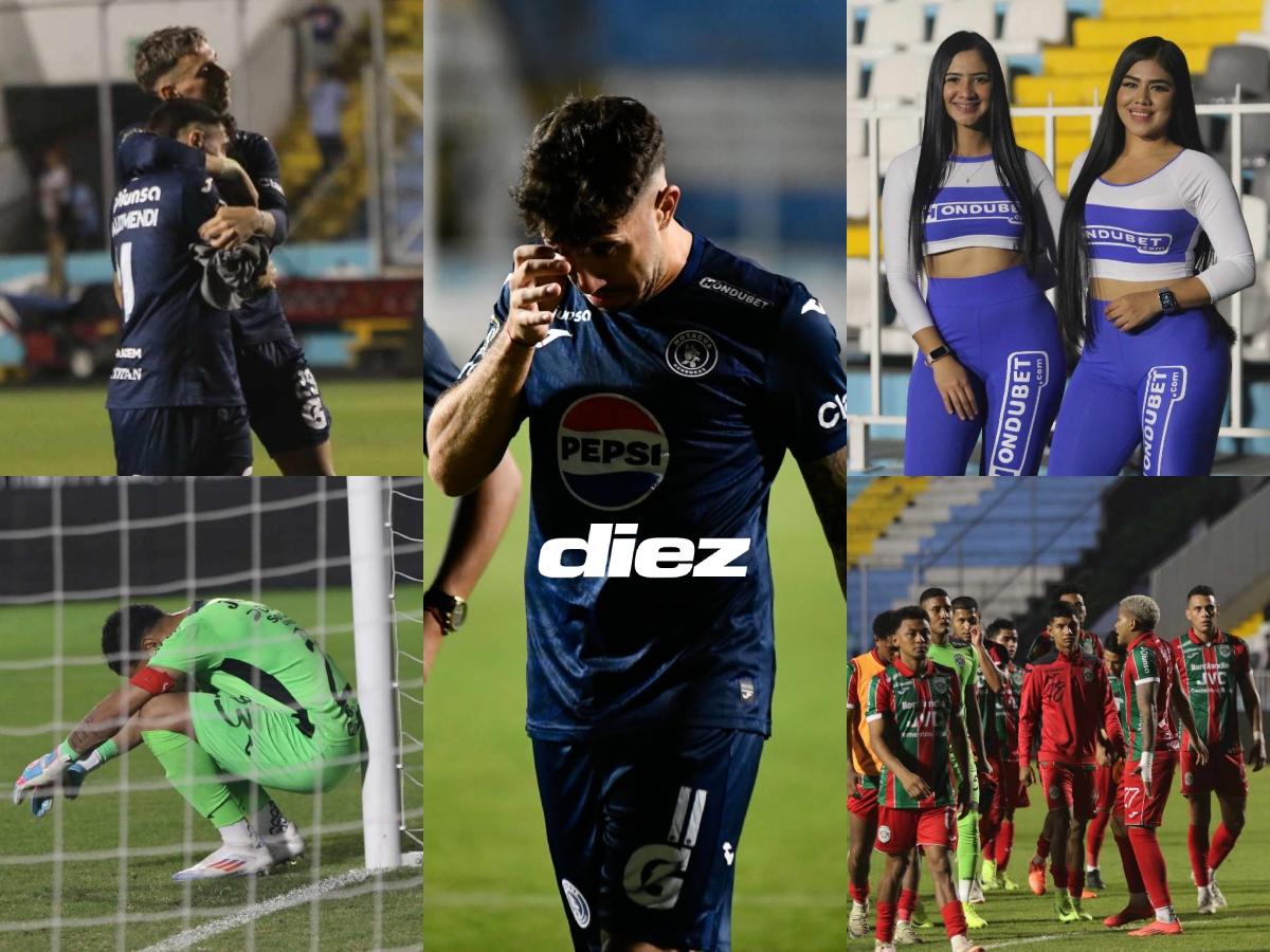 No se vio en TV: Entre lágrimas, Agustín Auzmendi se despide de Motagua; bellas chicas y frustración para Marathón