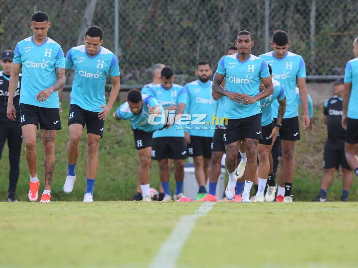 Luis Palma lució su talento y hubo cumpleaños en el CAR en último entreno de Honduras antes de la batalla ante Cuba