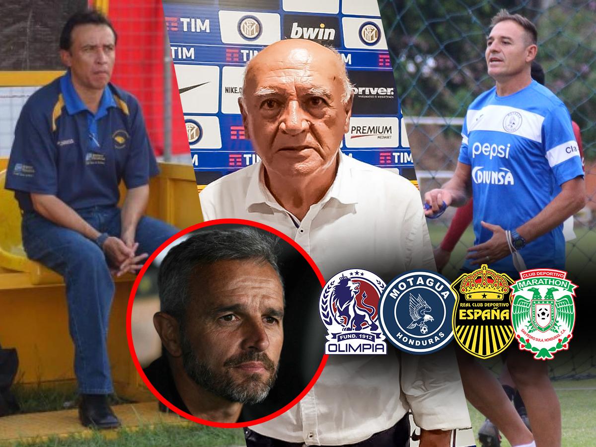 Pablo Lavallén y los otros 12 técnicos que dirigieron a más de un equipo grande de Liga Nacional de Honduras