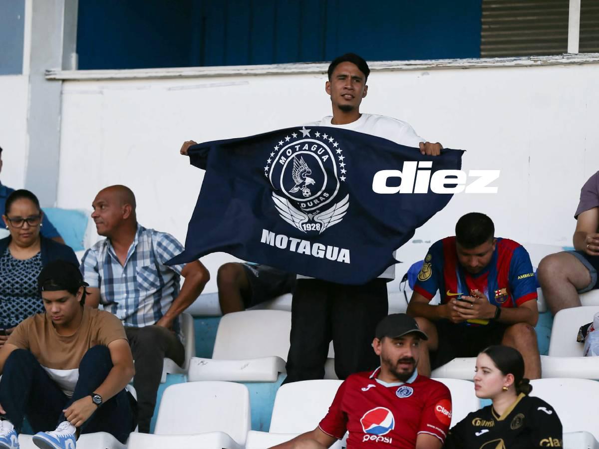 Aficionados están dentro del estadio Nacional Chelato Uclés a la espera de ver el clásico.