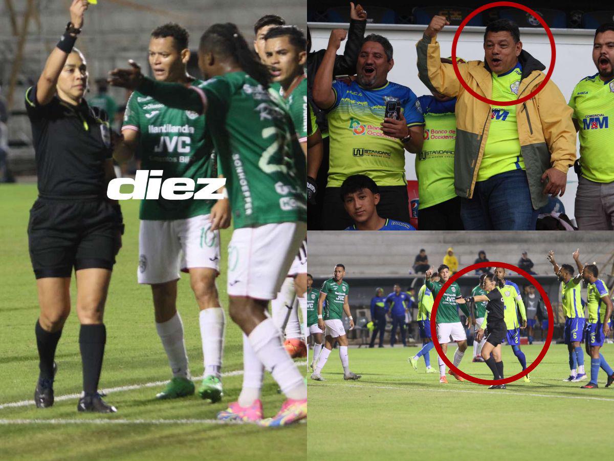 EN FOTOS: Bronca con Melissa Pastrana, presidente de club de Liga Nacional se robó el show y periodista fue sorprendido