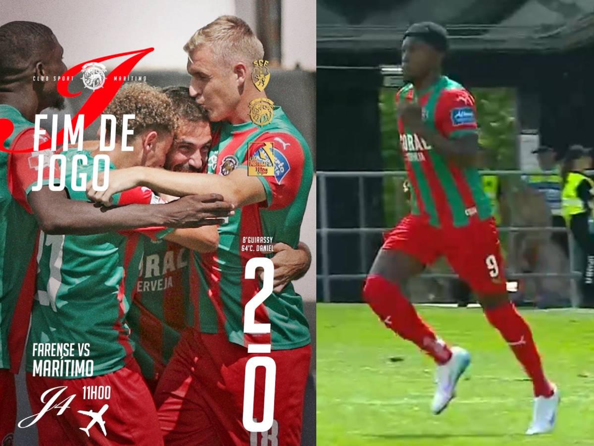 Alberth Elis regresó al fútbol europeo: así le fue al hondureño en su debut con el CS Marítimo en la Segunda de Portugal