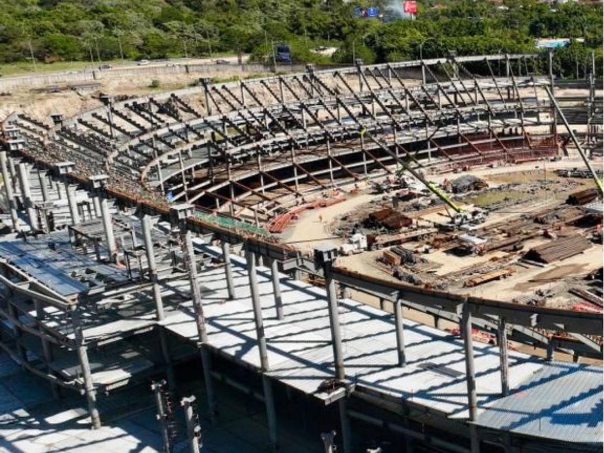 ¡El Salvador se frota las manos! Así avanza la construcción del estadio más moderno de Centroamérica, ¿la inauguración?