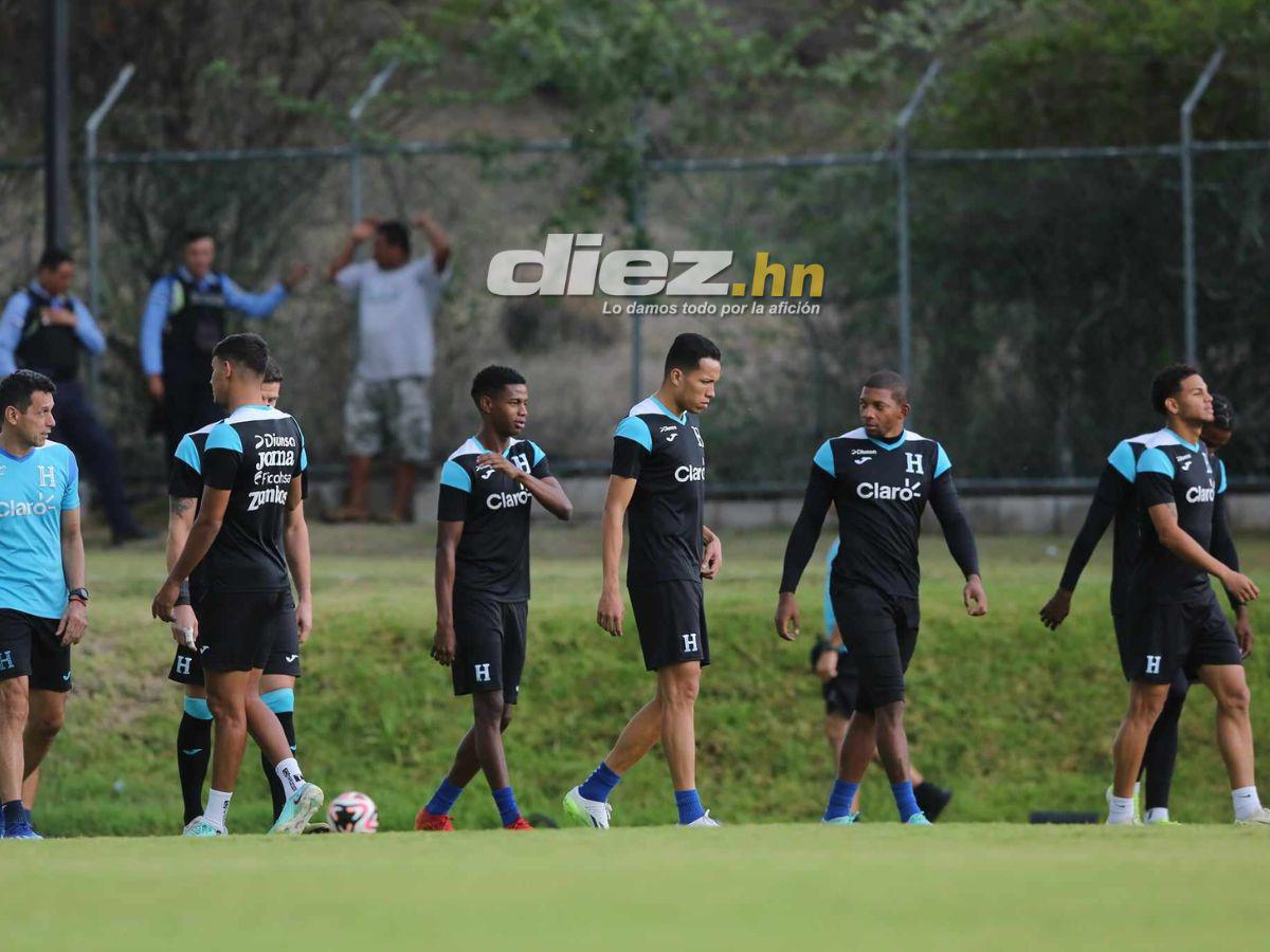 “Chelito” Martínez mostró su calidad y Honduras volvió al CAR: así fue el penúltimo entreno de La H previo al debut