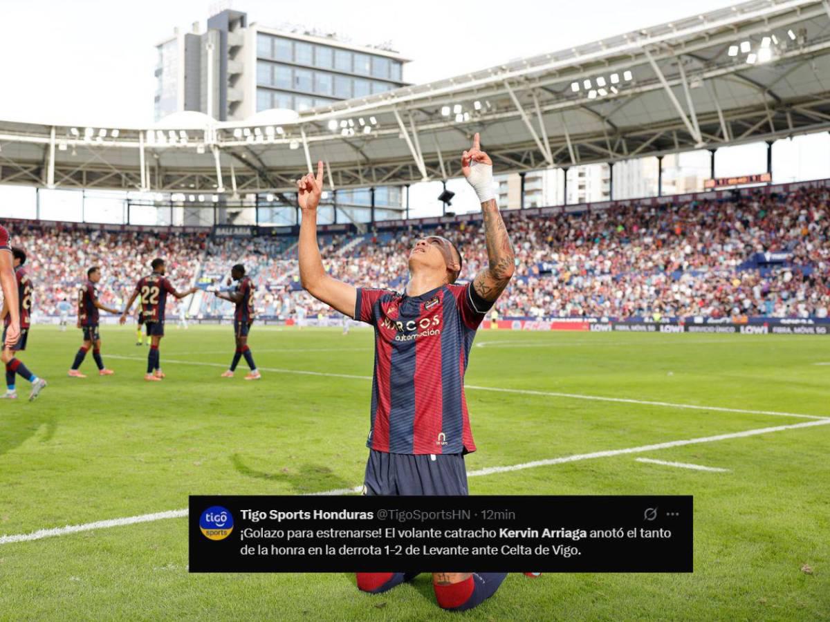 El mejor, Domingo feliz y Premio al oficio: la reacción de la prensa al golazo de Kervin Arriaga en la Liga Española