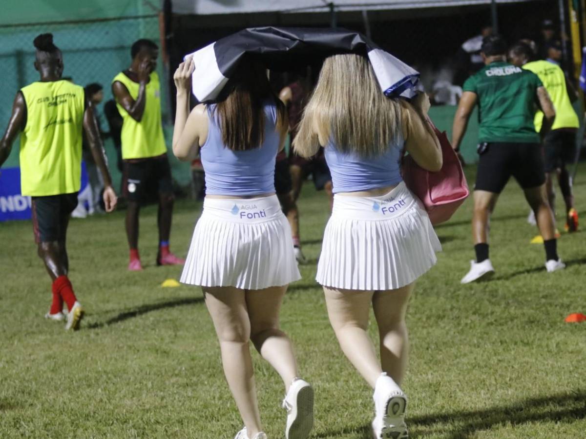 Mujer policía causa furor, promesa de Olimpia sorprende y Benguché responde insulto en el estadio Rubén Deras