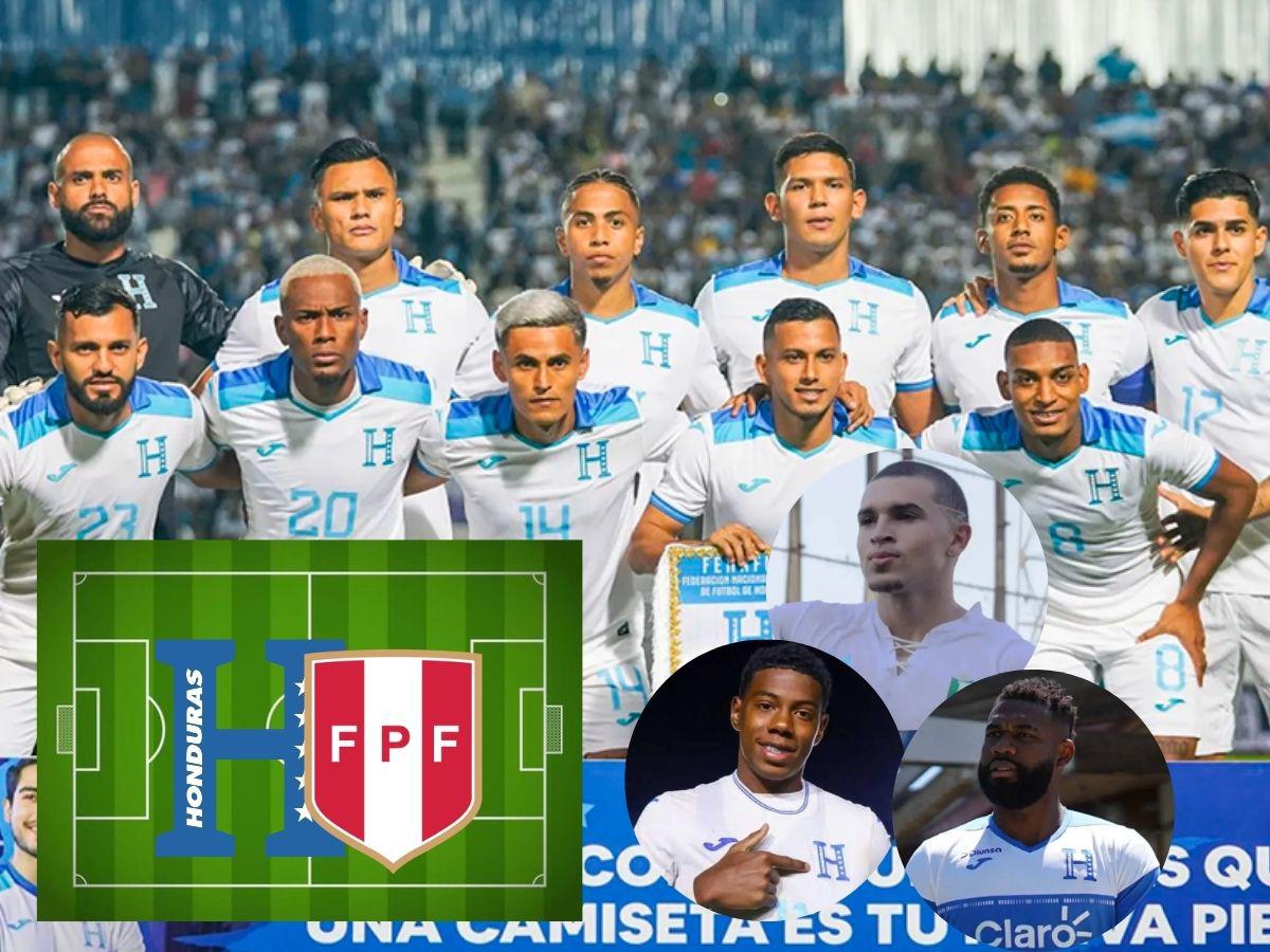 ¡Selección de Honduras con nuevos rostros! Así sería el primer 11 titular de la Bicolor con el entrenador Francisco Molina