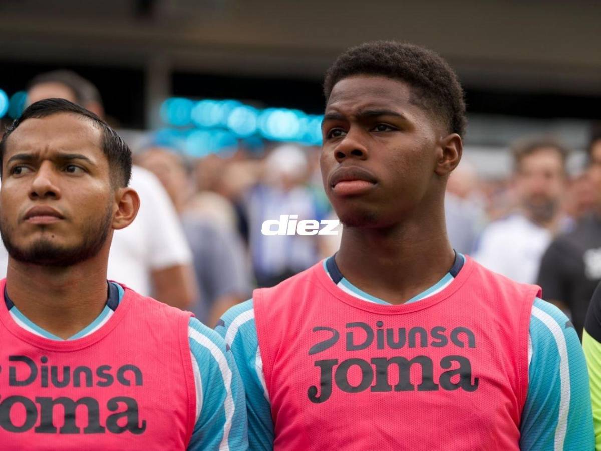 Keyrol Figueroa a todo pulmón: las otras fotos que no viste del Honduras-Argentina