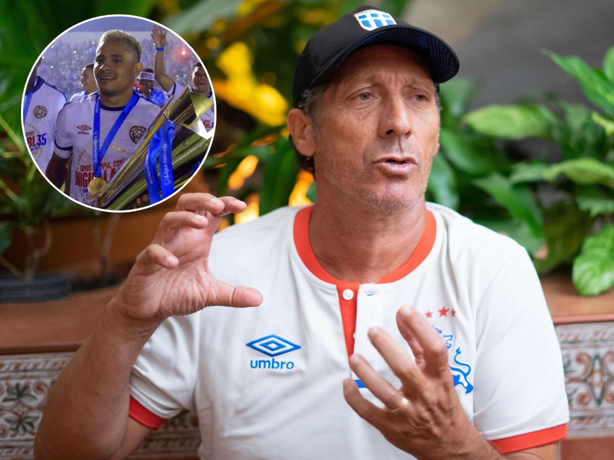 Troglio habla por primera vez sobre la salida de Patón Mejía de Olimpia: “Yo para el fútbol tengo un corazón de madera”