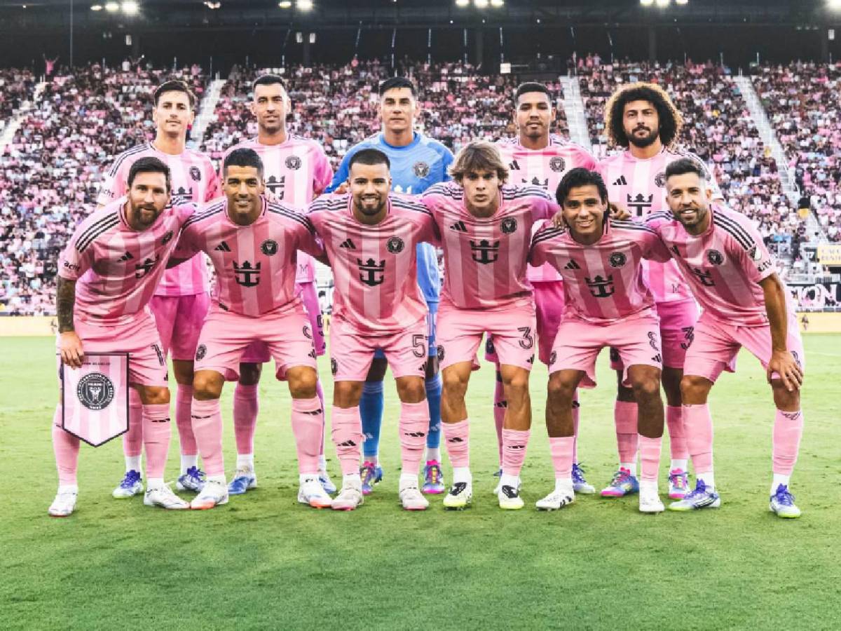 El 'regalo' a Messi, saludo entre Leo y Andy Nájar, celebración del hondureño y el premio que se llevó el 10 del Inter Miami