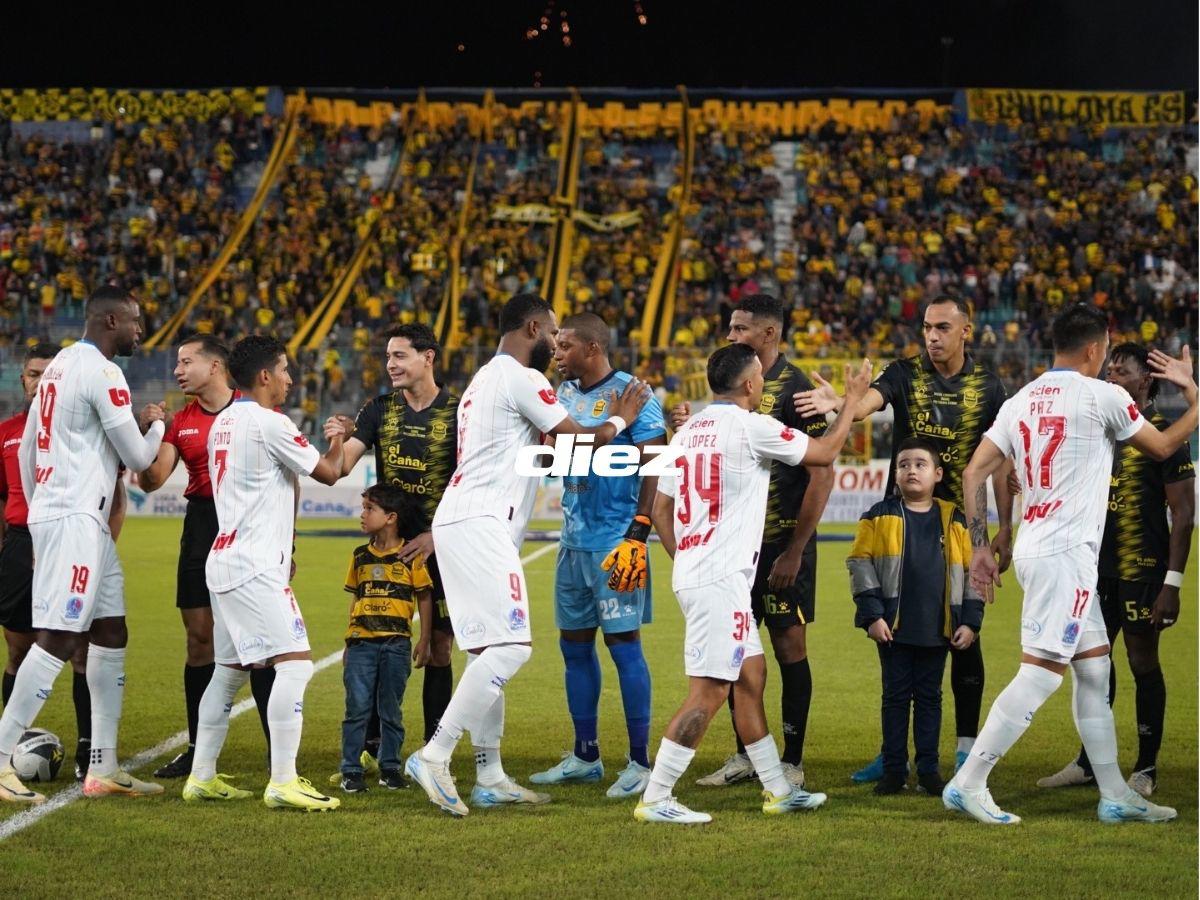 Zafarrancho entre Real España-Olimpia, amargura de Espinel y las chicas bellas que adornaron el primer clásico de 2025