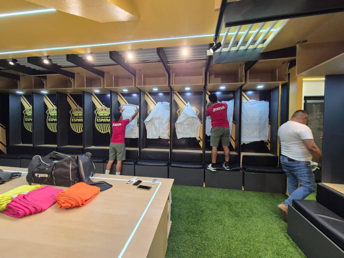 La curiosa decisión que había tomado Marathón con el camerino de Real España en el Morazán, pero se retractaron