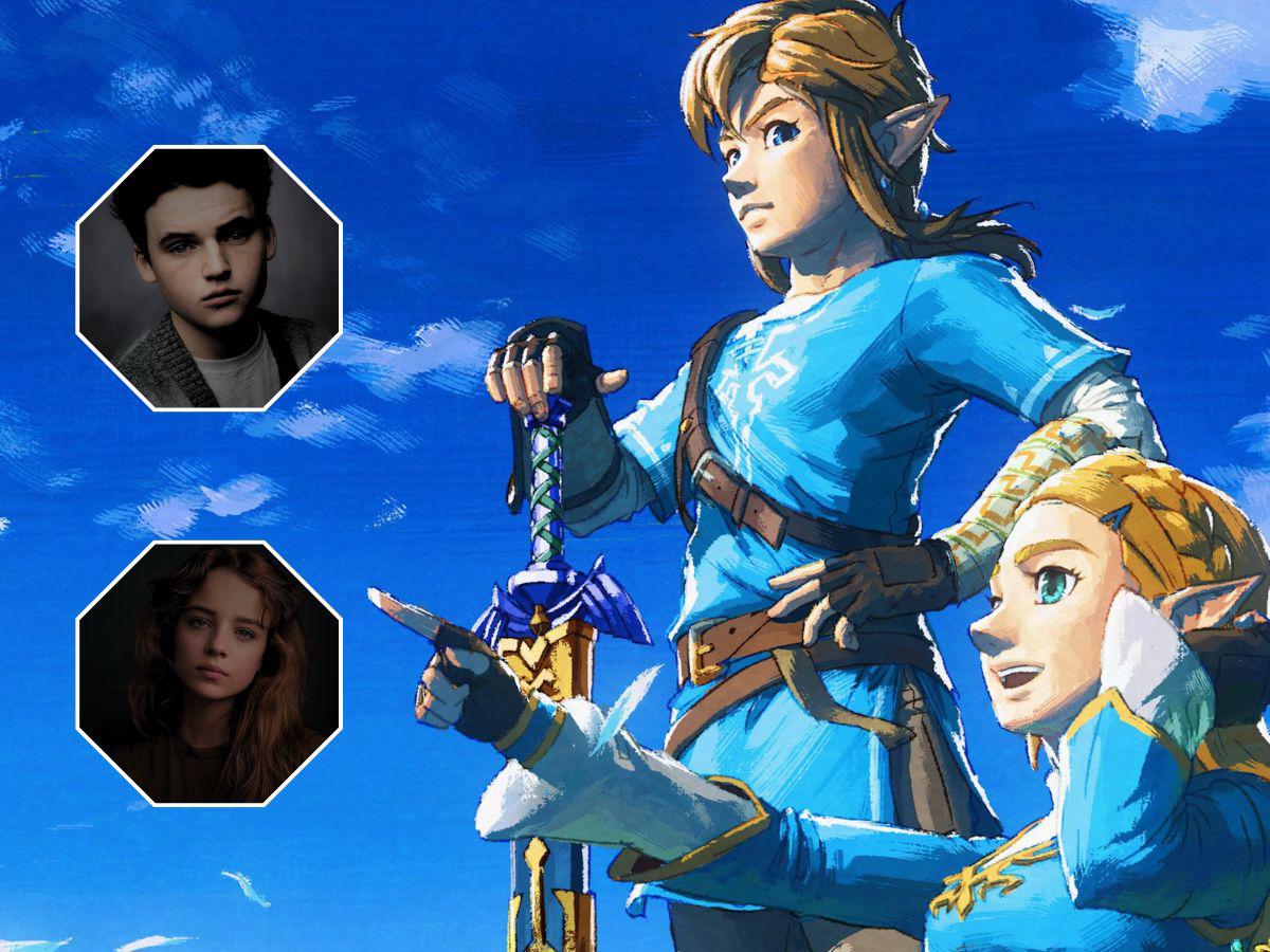 ¿Quiénes son los jóvenes actores que darán vida a Link y Zelda? Conócelos