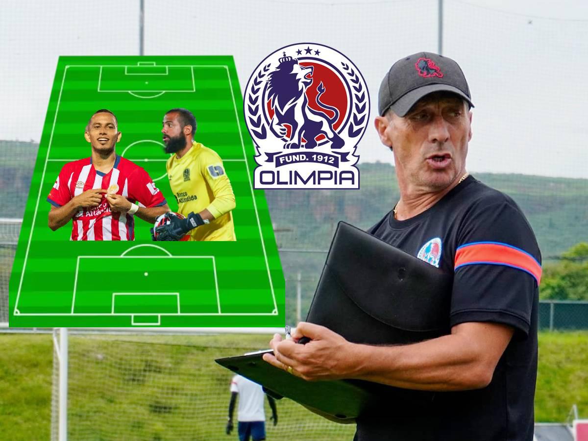 Pedro Troglio vuelve a Argentina y esta es la alineación histórica que dirigió al frente del Olimpia