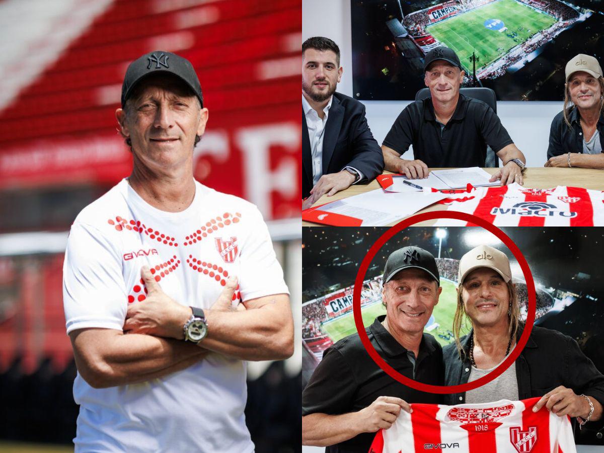 Con la camiseta de Instituto y un invitado de lujo: así fue la presentación de Troglio en su regreso al fútbol de Argentina