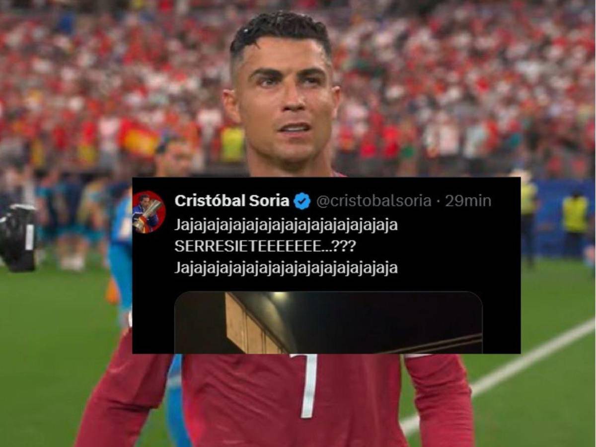 Soria se burla y la prensa arremete con la eliminación de Cristiano: Se terminó