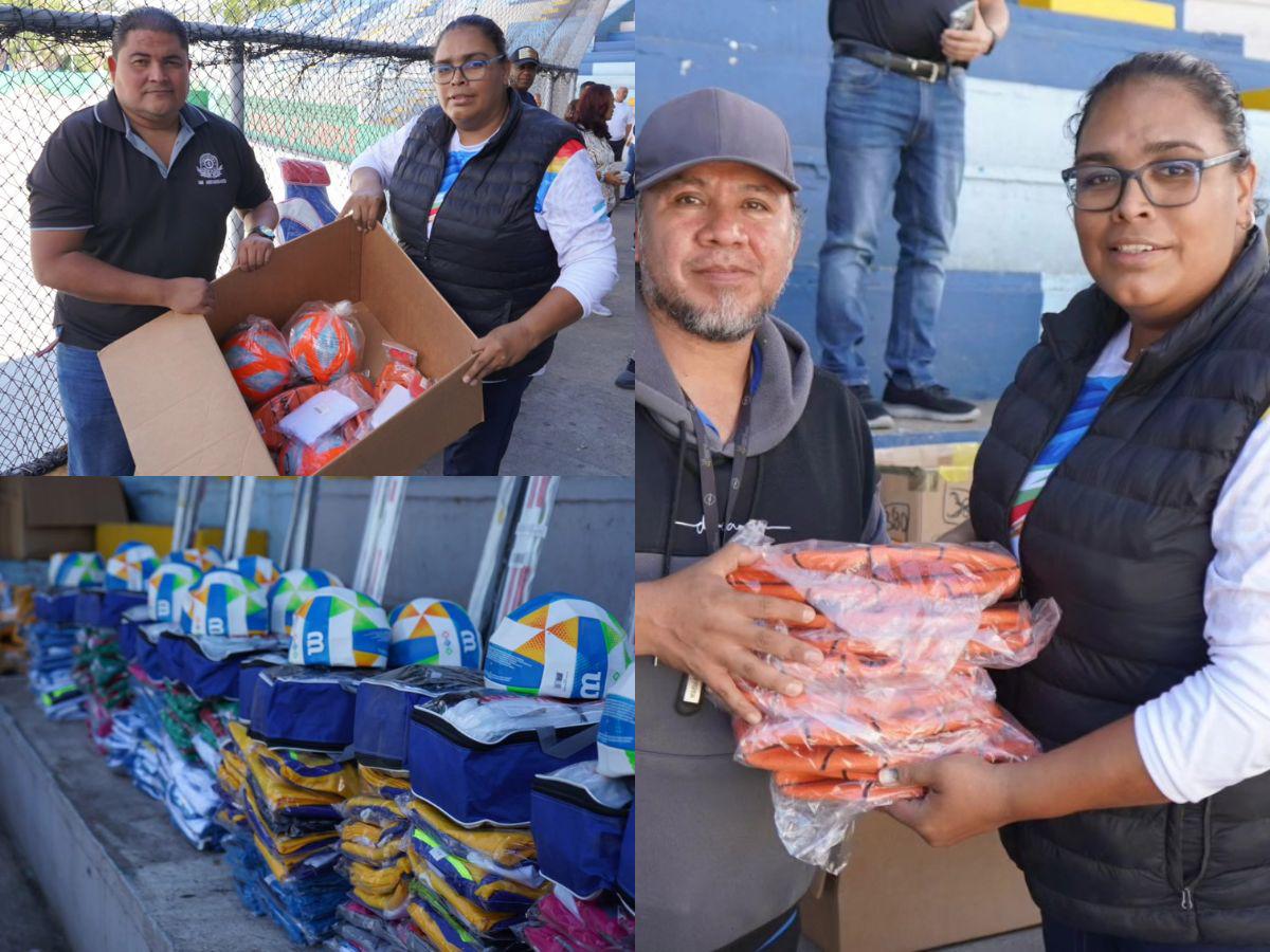 CONDEPOR impulsa el deporte juvenil: entregan implementos a centros educativos de la capital