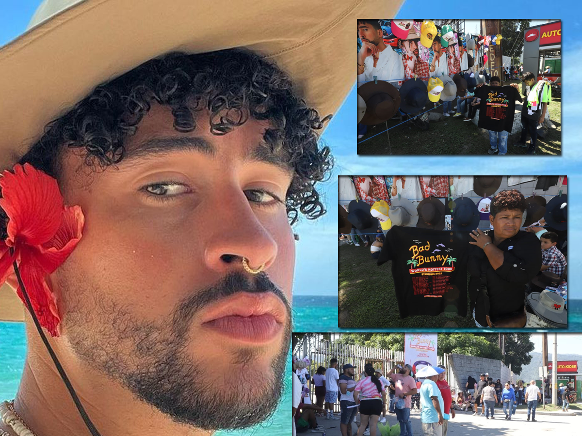 Bad Bunny ya hace del Olímpico de San Pedro Sula una fiesta que se estima sobrepase cualquier partido de eliminatoria mundialista