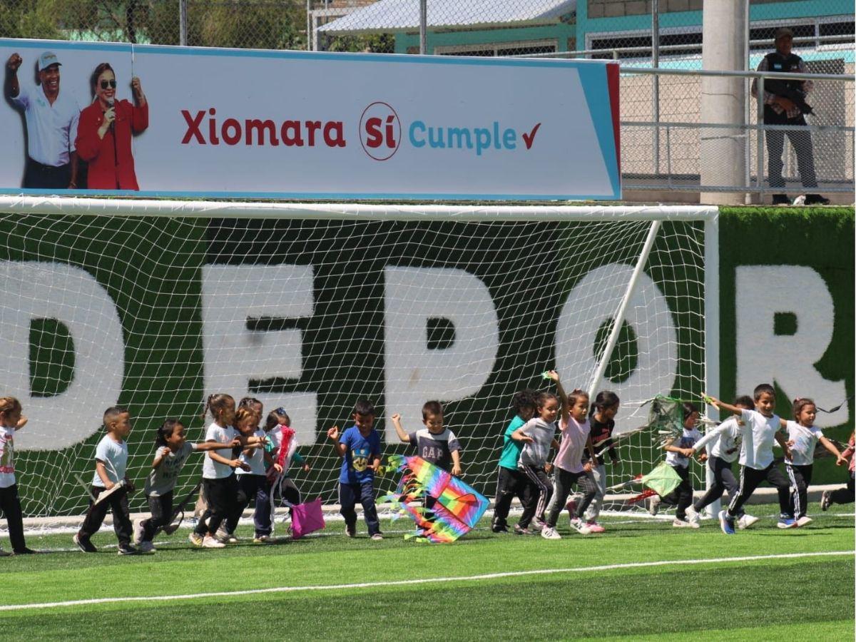 ¡Espectacular! Condepor entrega moderno complejo deportivo en la colonia San José de la Vega, Tegucigalpa