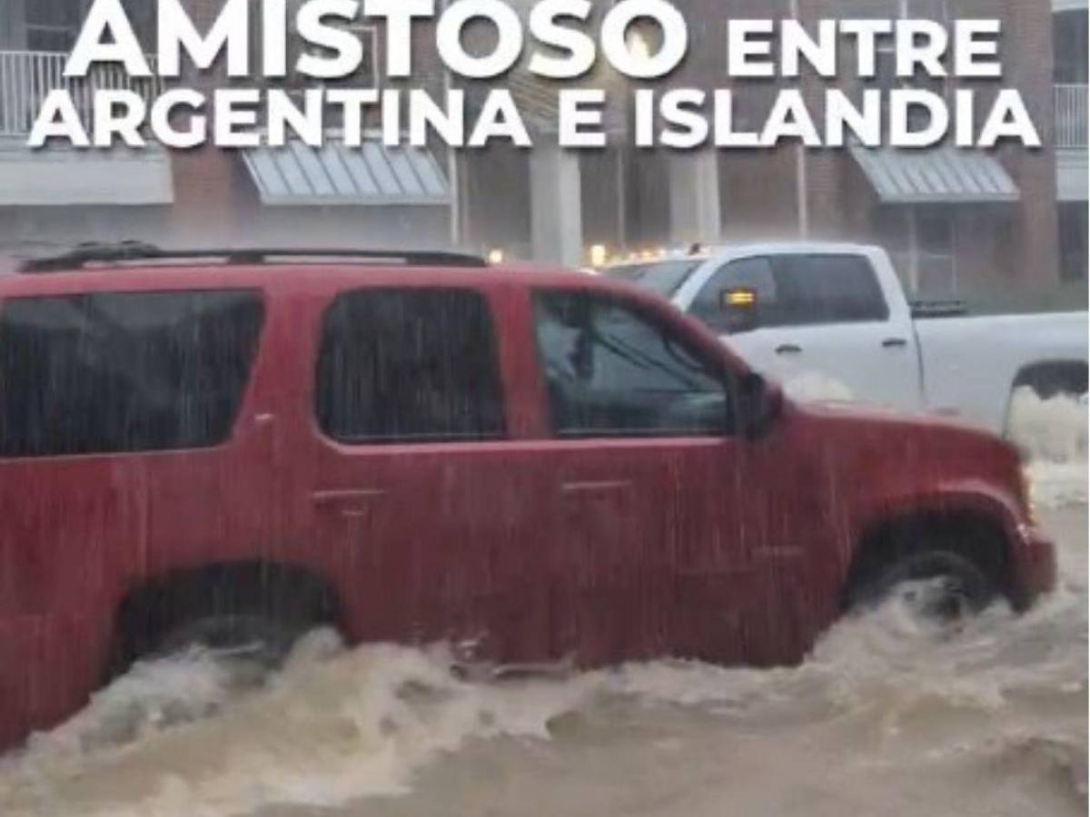 ¿Se cancela? Diluvio azota Alabama previo al Argentina-Islandia