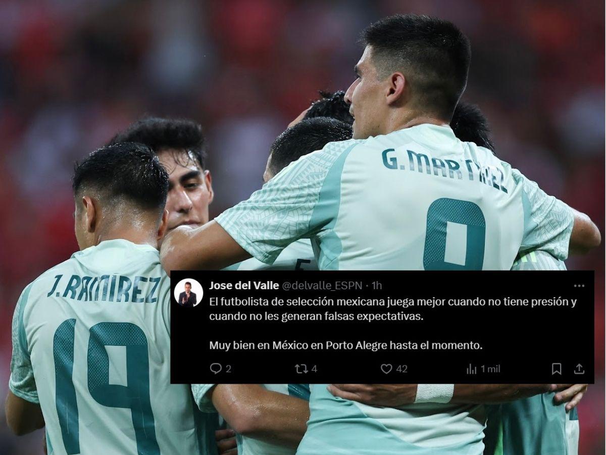 Comentarista de México dispara contra detractores tras triunfazo del Tri ante Internacional y Faitelson se rinde: “Tomen”